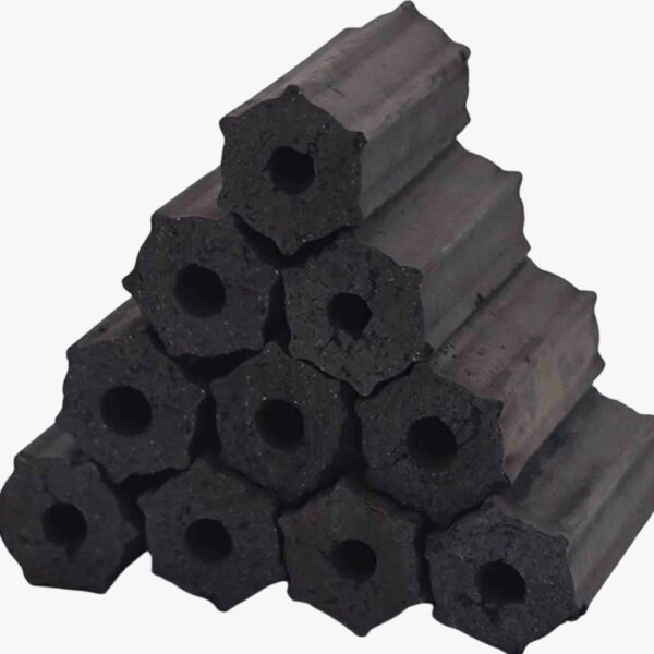 Hexagonal Charcoal Briquettes